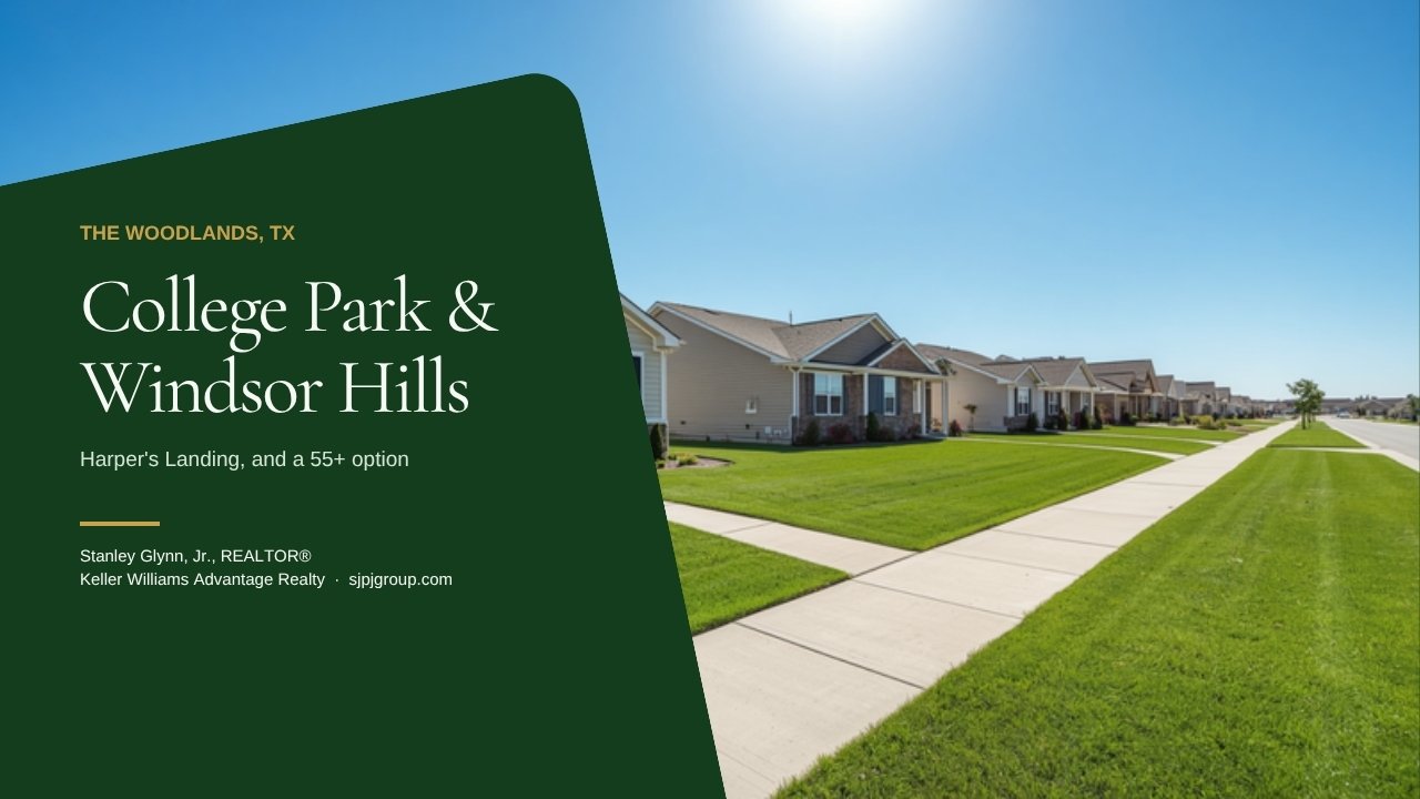 College Park and Windsor Hills — Harper's Landing and a 55+ option