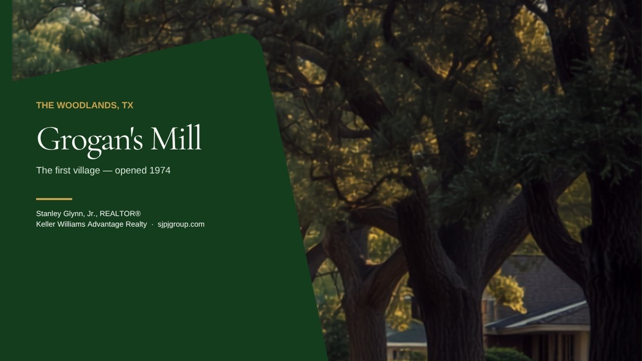 Grogan's Mill — The Woodlands' first village, opened 1974
