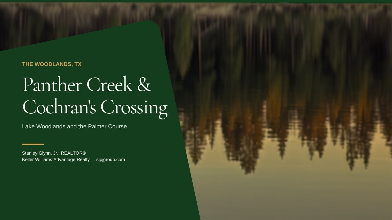 Panther Creek and Cochran's Crossing — Lake Woodlands and the Palmer Course