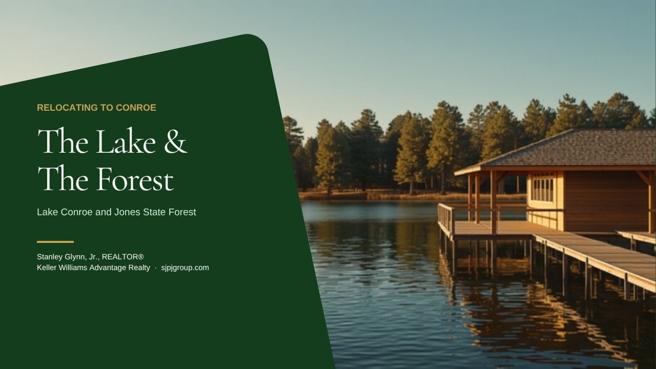 Lake Conroe and W.G. Jones State Forest